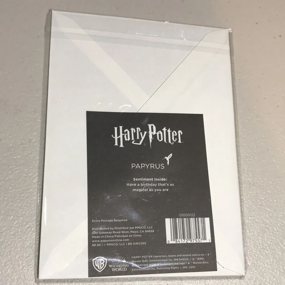 NWT Harry Potter and Wonder Women Happy Birthday Greeting Cards